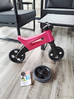 Funny wheels 2v1 odrazadlo / trojkolka - 4