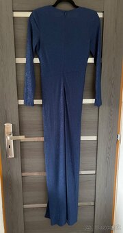 Trblietavé spoločenské šaty 36/S - 4