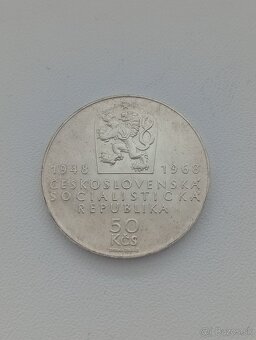 Československe  mince 20, 25 a 50 Kčs - 4