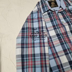 Pánska károvaná košeľa Camp David M - 4