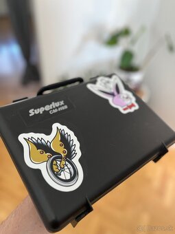 Predám set Superlux CMH8B + M-Audio M-Track Duo + pop filter - 4