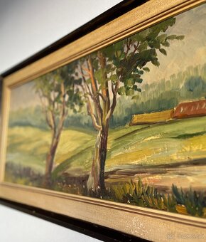 Jozef Štubňan – Kysuce (olej na dreve) - 4