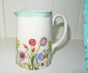 Čajník a džbán - Burleigh, porcelán - 4