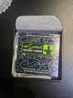 Strieborná minca-The Simpsons Horor - 4