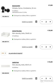 Ikea zasuvky konstruera pre system smastad - 4