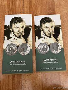 10€ minca Jozef Króner,pamätný list - 4