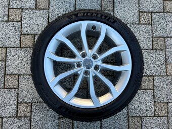 Hliníkové disky orig. Audi + zimné pneumatiky 225/45 R18 - 4