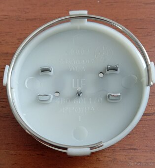 60 mm AUDI stredové krytky 4B0 601 170 - 4