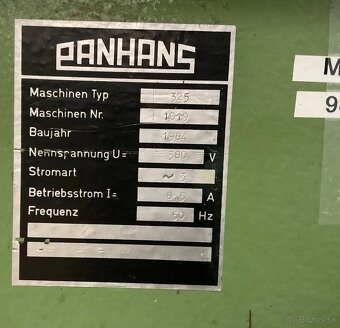 Hobľovačka PANHANS 325 - 4