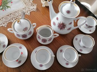 Retro vintage kávová súprava - 4