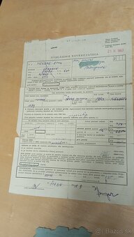 Preukaz..účtenka ..na veterán.. Škoda - 4