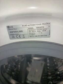 Parná práčka a LG 8kg.,1200ot./min A+++ - 4