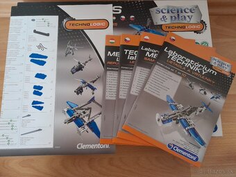 Lego Technic / Stavebnica, (Mechanická laboratoř Clementoni) - 4