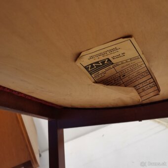 Velke retro stolicky ZNZ 1960 4ks - 4