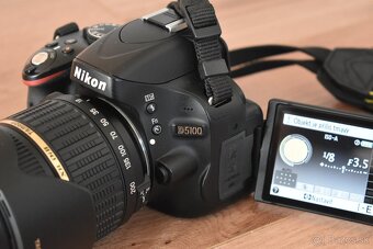 Nikon d5100 s AF objektivom 18 - 200 macro - 12tisic cvak. - 4
