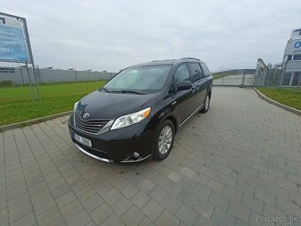 TOYOTA SIENNA XLE 3,5 V6 AWD 2015 NOVÝ MODEL 7 míst LPG - 4