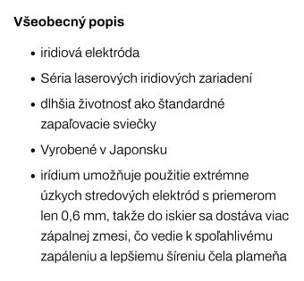 Zapaľovacia sviečka NGK ILZKAR7B11 - iridium - 4