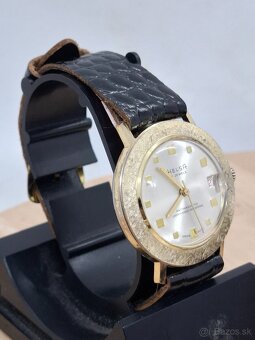 Predám funkčné Švajčiarske hodinky HELSA 17 jewels Antimagne - 4