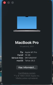 MacBook Pro 14" M1 Pro 16GB RAM 512GB SSD Space Grey SK - 4