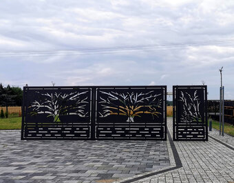 💥Moderné dizajnové brány💥 - 4