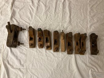 Drevený hoblik, drevené svorky - 4