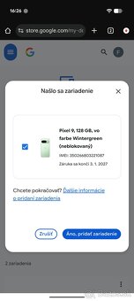 Predám Google Pixel 9, 128 GB – Wintergreen - 4