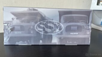 ŠKODA LIAZ 100.05 modrý valník 1:43 - SSM + biely spojler - 4