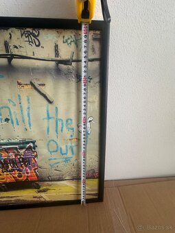 Obraz Banksy Graffitti Art Mural - 4