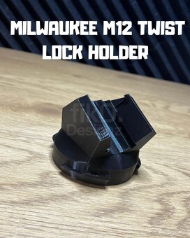 Milwaukee M12 Twist Lock Holder - 4