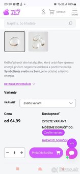 Náramok s krištáĺom - 4