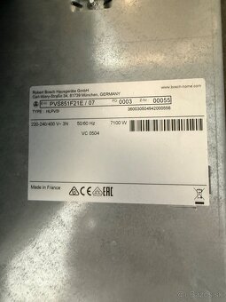 Indukčná varná doska BOSCH, VÝBORNÝ STAV - 4
