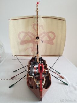 LEGO 7018 Viking Ship challenges the Midgard Serpent (s krab - 4