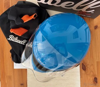 Biltwell Lane Splitter - Tahoe Blue - 4