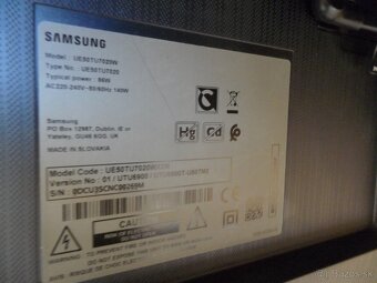 Samsung UE50TU7072 televizor 125cm super stav + krabica - 4