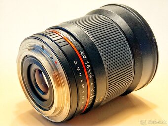 Samyang 16mm F/2.0 - 4