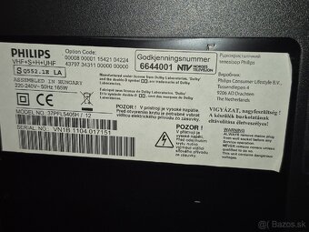 Predám televízor značky Philips, uhlopriečka 94 cm (37”) - 4