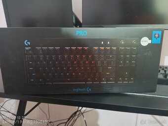 Predám hernú zostavu Logitech klávesnica, myš, slúchadžívan. - 4