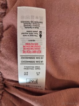 Dievčenská chlpatá bunda veľ 122 - 4