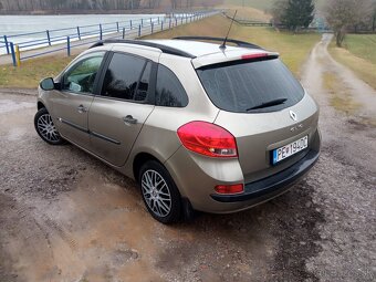 Predám Renault Clio 3  1.2 benzín 55kw r.v.2009 - 4