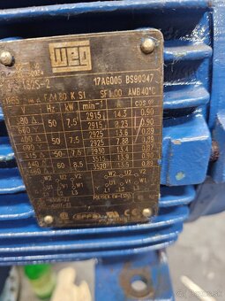 Elektromotor 7,5 kw, 2900 ot/min - 4