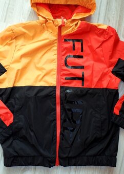 Čierno oranžovo žltá vetrovka Coccodrillo, v.152/M - 4