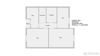 PRIESTRANNÝ 7 IZB.RD AJ AKO 2-GENERAĆNÉ BÝVANIE - 4