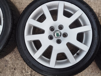 Predám hliníkové disky Fabia RS - 4