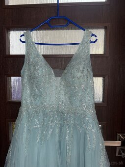 Dámske plesove šaty M/L - 4