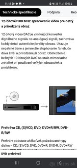 HDMI philips USB DVD CD prehrávač - 4
