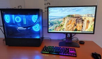 Herný PC, Ryzen 7 9800X3D, RTX 4070 super, 32GB RAM, SSD - 4