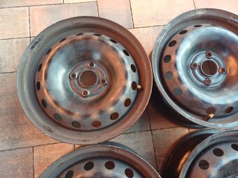 Plechové disky Fiat/Opel R15, 4x100 - 4