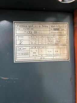 Zváračka co2 formica 289 - 4