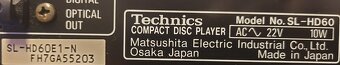 Predám mini systém Technics SC-HD60 - 4