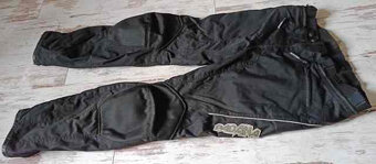 Moto Oblečenie Padama + chrbtový protektor Jaffson - 4